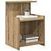Comodino Rovere Artigianale 40x35x60 cm Legno Ing. - Foto miniatura 3