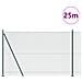 Recinzione in Filo Saldato con 13 Posti Flangiati Verdi 1.5x25 m Acciaio - Foto miniatura 3
