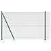 Recinzione in Filo Saldato con 13 Posti Flangiati Verdi 1.5x25 m Acciaio - Foto miniatura 6