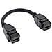 HDMI 2x Cavo Keystone 4K / 60Hz, HDMI A femmina /femmina, nero, 0,2m - Foto miniatura 1