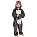 Pigiama Per Bambini Kigurumi Onesie Costume Squalo Grigio 125-135 Cm - Foto miniatura 7