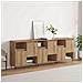 Sideboards 3 pcs rovere artigianale 180 x 35 x 70 cm - Foto miniatura 4