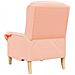 poltrona Rosa 76 x 94 x 102 cm Tessuto - Foto miniatura 6
