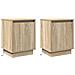 Armadio da Notte con 2 pcs rovere sonoma 39 x 34.5 x 50 cm - Foto miniatura 1
