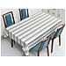 Tovaglia Antimacchia Pvc Proteggi Tavolo Maniva Glitter Riga 140x140 D3 Grigio - Foto miniatura 1