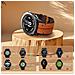 Cinturino In Pelle A Sgancio Rapido Da 22 Mm Compatibile Con Garmin Fenix 8/7/6/5/935 Series Brown - Foto miniatura 2