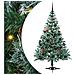 Albero di Natale artificiale Verde 150 cm PVC e Acciaio - Foto miniatura 1