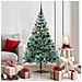 Albero di Natale artificiale Verde 150 cm PVC e Acciaio - Foto miniatura 2