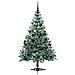 Albero di Natale artificiale Verde 150 cm PVC e Acciaio - Foto miniatura 3