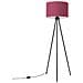 Lampada Da Terra Nevia Bordeaux Sl. 1856 - Minimalist Lampada Da Terra Bordeaux /nero 135x40x40 Cm - Foto miniatura 2