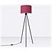 Lampada Da Terra Nevia Bordeaux Sl. 1856 - Minimalist Lampada Da Terra Bordeaux /nero 135x40x40 Cm - Foto miniatura 3