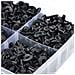 Set Di Rivetti Auto - 620 Pezzi In Scatola Di Plastica | Nylon Resistente, Nero | Per Carrozzeria, Interni, Finestrini, Motore - Foto miniatura 6