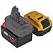 Adattatore Di Ricambio Per Batteria Compatibile Con Aspirapolvere Dyson V6 V7 V8 - Compatibile Con Batterie Dewalt E Milwaukee, Alta Qualità E Sicurezza - Foto miniatura 1
