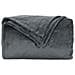 Coperta Grigio scuro 240 x 270 cm Panno - Foto miniatura 4