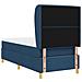 Letto a molle con materasso Blu 190 x 90 cm Tessuto - Foto miniatura 9