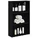Armadio da bagno a muro Rovere Nero 30 x 10 x 50 cm - Foto miniatura 3