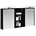 Set di Armadi da Bagno con lo scaffale 3 pcs 126 x 16 x 62.5 cm - Foto miniatura 3