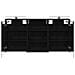 Set di Armadi da Bagno con lo scaffale 3 pcs 126 x 16 x 62.5 cm - Foto miniatura 7