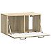 Mobile Porta TV da Muro Rovere Sonoma 59,5 x 31 x 30 cm - Foto miniatura 3