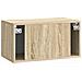 Mobile Porta TV da Muro Rovere Sonoma 59,5 x 31 x 30 cm - Foto miniatura 6