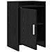 Comodini Rovere Nero 40 x 30 x 60 cm Legno ingegnerizzato - Foto miniatura 3
