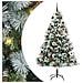 Albero di Natale artificiale Verde e bianco 240 cm - Foto miniatura 1