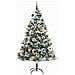 Albero di Natale artificiale Verde e bianco 240 cm - Foto miniatura 3