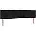Letto box spring con materasso Nero 200 x 200 cm Tessuto - Foto miniatura 5