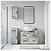 Set di armadietti da bagno in 3 pezzi UTRECHT Grigio Cemento - Foto miniatura 4