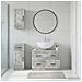 Set di armadietti da bagno in 3 pezzi UTRECHT Grigio Cemento - Foto miniatura 9