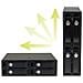 " Backplane mobile per rack hot-swap 5,25"" a 4 alloggiamenti HDD SATA / SAS da 2,5"" - 6 Gbps" - Foto miniatura 5