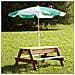 Tavolo Da Picnic Nick Sabbia / Acqua Con Ombrellone - Foto miniatura 1