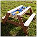 Tavolo Da Picnic Nick Sabbia / Acqua Con Ombrellone - Foto miniatura 2