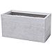 Vaso Rettangolare Bianco Da Esterno 60 X 29 X 30 Cm Myra - Foto miniatura 24
