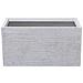 Vaso Rettangolare Bianco Da Esterno 60 X 29 X 30 Cm Myra - Foto miniatura 26