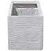 Vaso Rettangolare Bianco Da Esterno 60 X 29 X 30 Cm Myra - Foto miniatura 6