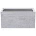 Vaso Rettangolare Bianco Da Esterno 60 X 29 X 30 Cm Myra - Foto miniatura 15