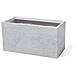 Vaso Rettangolare Bianco Da Esterno 60 X 29 X 30 Cm Myra - Foto miniatura 21