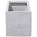 Vaso Rettangolare Bianco Da Esterno 60 X 29 X 30 Cm Myra - Foto miniatura 22