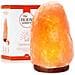 Lampada Di Sale Himalayano (3-5 Kg) Con Varialuce, Completamente Naturale E Realizzata A Mano Con Base In Legno - Foto miniatura 2