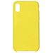 Cover Icon Iphone X 5.8 In Silicone Liquido Con Interno In Microfibra Giallo Fluo - Foto miniatura 1