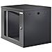 Armadio Rack 19'' A Muro 10u Sezione Unica P 600mm Porta Grigliata Nero - Foto miniatura 1