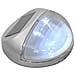 Lampade Solari Da Parete Da Esterni A Led 12 Pz Rotonde Argento - Foto miniatura 5