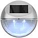 Lampade Solari Da Parete Da Esterni A Led 12 Pz Rotonde Argento - Foto miniatura 6