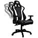 Sedia Gaming Caliber R1 Colore Nero e Bianco - Foto miniatura 4