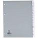 Divisore Personalizzabile Grigio 24,5x29,7 Cm Ppl 10 Pagine Kf01853 - Foto miniatura 1