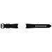 Et-shr89lbegeu Ricambio Cinturino Band Per Galaxy Watch 4 Classic 46mm Sm-r890 Nero Pelle - Foto miniatura 1