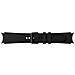 Et-shr89lbegeu Ricambio Cinturino Band Per Galaxy Watch 4 Classic 46mm Sm-r890 Nero Pelle - Foto miniatura 3