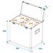 Flightcase In Alluminio Imbottito Per 2 Teste Mobili Tsl 750 / tsl-1200 - Foto miniatura 2