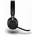 Evolve2 65 Cuffia Stereo Padiglione Auricolare Bluetooth con Microfono Integrato Colore Nero  - Foto miniatura 5